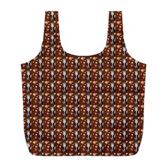 Chrix Pat Russet Full Print Recycle Bag (l)