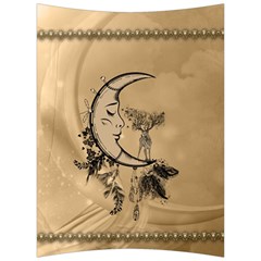Deer On A Mooon Back Support Cushion by FantasyWorld7