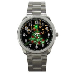 Christmas Star Jewellery Sport Metal Watch by Alisyart