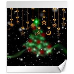 Christmas Star Jewellery Canvas 8  X 10  by Alisyart