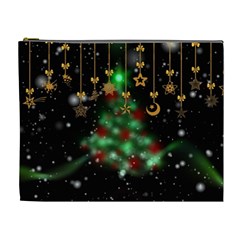 Christmas Star Jewellery Cosmetic Bag (xl)