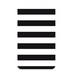 Black and White Large Stripes Goth Mime french style Memory Card Reader (Rectangular)