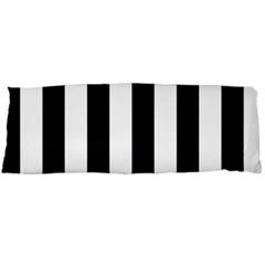 Black and White Large Stripes Goth Mime french style Body Pillow Case (Dakimakura)