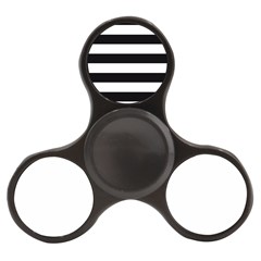 Black and White Large Stripes Goth Mime french style Finger Spinner