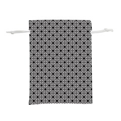 Pattern Formes Ronds Noir/blanc Lightweight Drawstring Pouch (s) by kcreatif