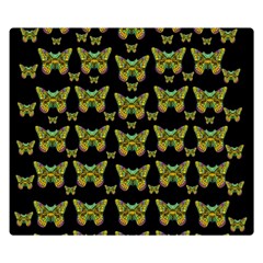 Butterflies With Wings Of Freedom And Love Life Double Sided Flano Blanket (small)  by pepitasart