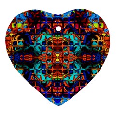 Ab 153 Heart Ornament (two Sides)
