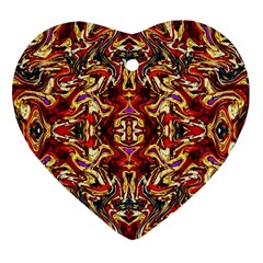 Ab 154 Heart Ornament (two Sides)