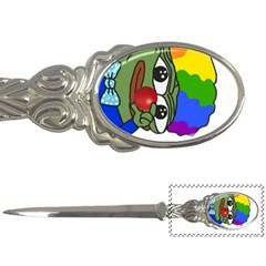 Clown World Pepe The Frog Honkhonk Meme Kekistan Funny Letter Opener by snek