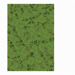 Groyper Pepe The Frog Original Meme Funny Kekistan Green Pattern Small Garden Flag (two Sides) by snek