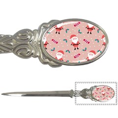 Cute Christmas Santa Seamless Pattern Letter Opener by Vaneshart