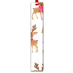 Christmas Seamless Pattern With Reindeer Large Book Marks