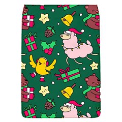 Funny Decoration Christmas Pattern Background Removable Flap Cover (s)