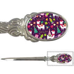 Colorful Funny Christmas Pattern Letter Opener