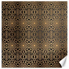 Luxury Ornamental Mandala Design Background Canvas 12  X 12  by Vaneshart