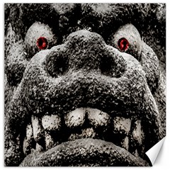 Monster Sculpture Extreme Close Up Illustration 2 Canvas 12  X 12  by dflcprintsclothing