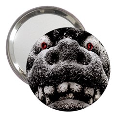 Monster Sculpture Extreme Close Up Illustration 2 3  Handbag Mirrors by dflcprintsclothing