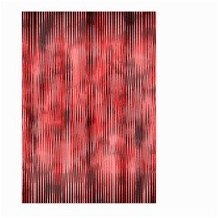 Abstrait Texture Rouge/noir Large Garden Flag (two Sides) by kcreatif