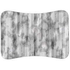 Abstrait Texture Gris/noir Velour Seat Head Rest Cushion by kcreatif