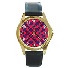 Df Wyonna Wanlay Round Gold Metal Watch by deformigo