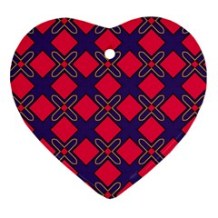 Df Wyonna Wanlay Heart Ornament (two Sides)