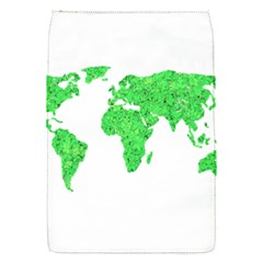 Environment Concept World Map Illustration Removable Flap Cover (s) by dflcprintsclothing