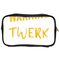 Twerking T-shirt Best Dancer Lovers & Twirken Twerken Gift | Booty Shake Dance Twerken Present | Twerkin Shirt Twerking Tee Toiletries Bag (two Sides) by reckmeck