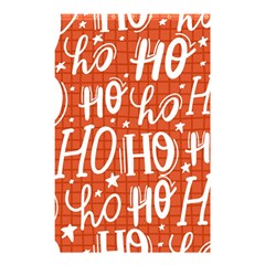 Ho Ho Ho Lettering Seamless Pattern Santa Claus Laugh Shower Curtain 48  X 72  (small) 