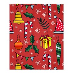 Colorful Funny Christmas Pattern Shower Curtain 60  X 72  (medium) 
