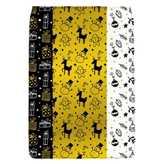 Black Golden Christmas Pattern Collection Removable Flap Cover (s)