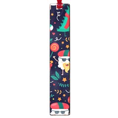 Colorful Funny Christmas Pattern Cute Cartoon Large Book Marks