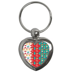 Funny Christmas Pattern Hohoho Key Chain (heart)