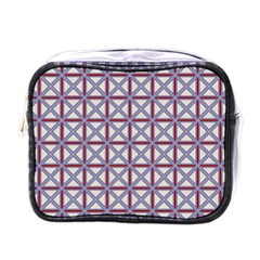 Df Donos Grid Mini Toiletries Bag (one Side) by deformigo