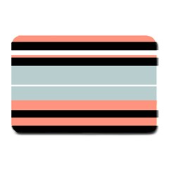 Bandes Orange/bleu/noir Plate Mats by kcreatif