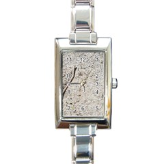 Beach Sand Rectangle Italian Charm Watch by Fractalsandkaleidoscopes