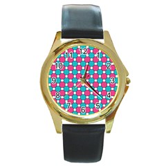 Df Hippin Whistler Round Gold Metal Watch by deformigo