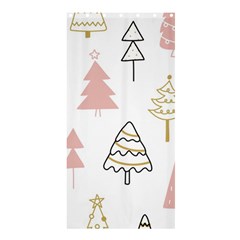 Christmas Pattern Shower Curtain 36  X 72  (stall)  by Vaneshart