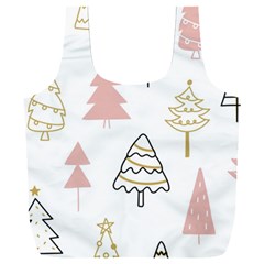 Christmas Pattern Full Print Recycle Bag (xxl) by Vaneshart