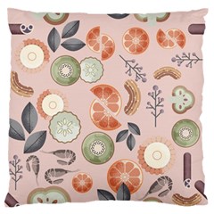 Hygge Seamless Pattern Large Flano Cushion Case (two Sides) by Vaneshart