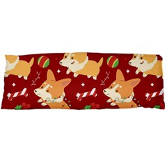 Colorful Funny Christmas Pattern Dog Puppy Body Pillow Case Dakimakura (two Sides)