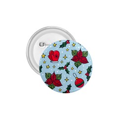 Colorful Funny Christmas Pattern 1 75  Buttons