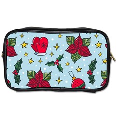 Colorful Funny Christmas Pattern Toiletries Bag (one Side)