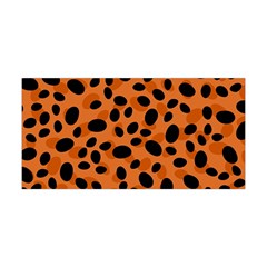 Orange Cheetah Animal Print Yoga Headband by mccallacoulture