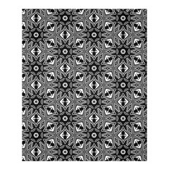 Black And White Pattern Shower Curtain 60  X 72  (medium)  by HermanTelo