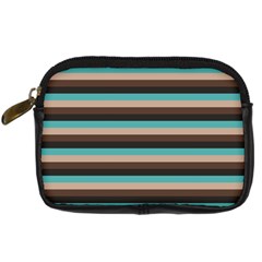 Stripey 1 Digital Camera Leather Case by anthromahe