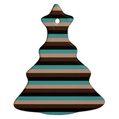 Stripey 1 Christmas Tree Ornament (two Sides) by anthromahe