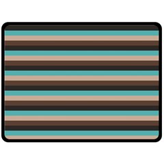 Stripey 1 Double Sided Fleece Blanket (large)  by anthromahe