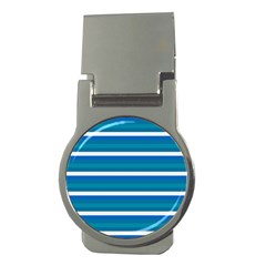 Stripey 3 Money Clips (round)  by anthromahe