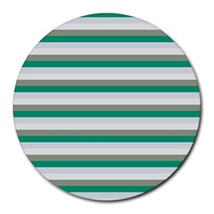 Stripey 4 Round Mousepads