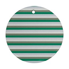 Stripey 4 Ornament (round) by anthromahe